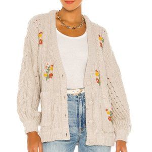 For Love & Lemons Amaryllis Button Down Cardigan